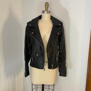 Blank NYC Black Leather Jacket